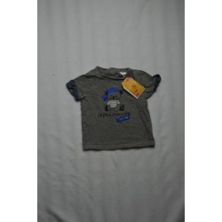 t-shirt  gris ours