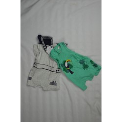 Lot Combishort Toucan + Marin