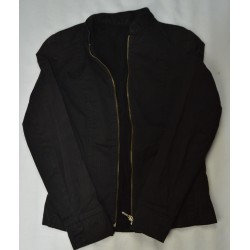 Veste noir rayé