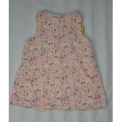 Robe sans manche fleur