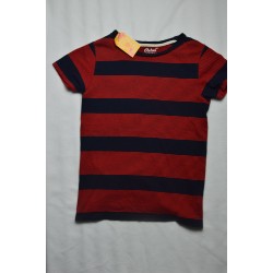 t-shirt rayé bleu et rouge...