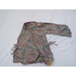 chemise verte kaki manche...