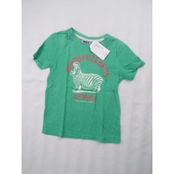 T-shirt vert avec image...