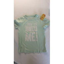 T-shirt bleu turquoise I...