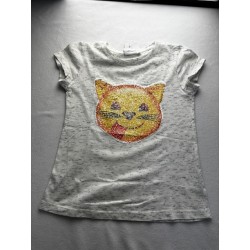 T-shirt a strass reversible