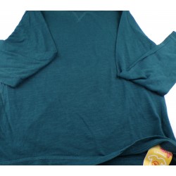 T-shirt à manche longue vert