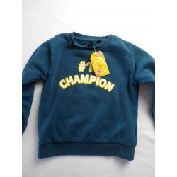 Pull bleu canard