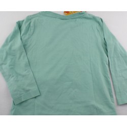 T-shirt manche longue vert