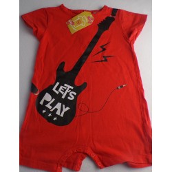 Body short rouge