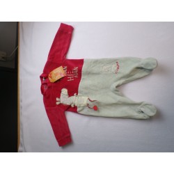 Pyjama rouge et vert