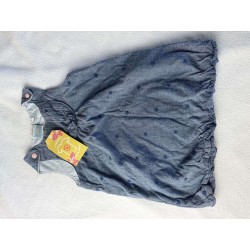 Robe en jean à étoile